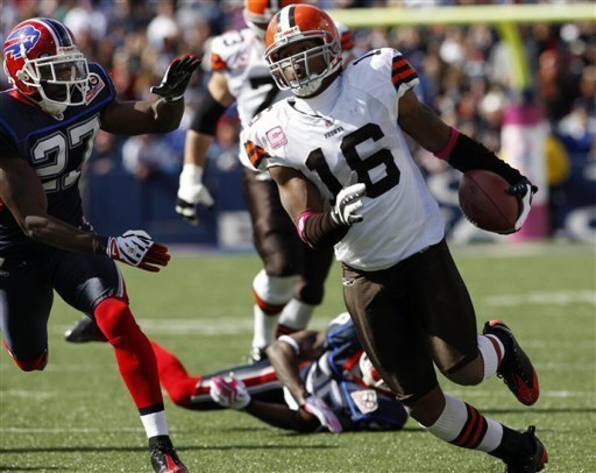 Cribbs unhappy in contract dispute with Browns - The San Diego