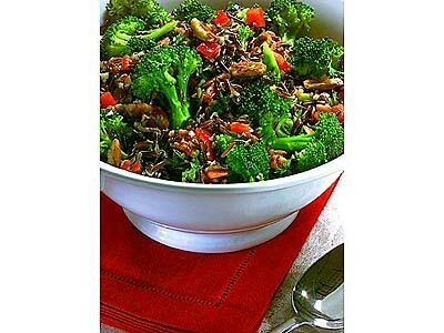 Wild Rice and Broccoli Salad