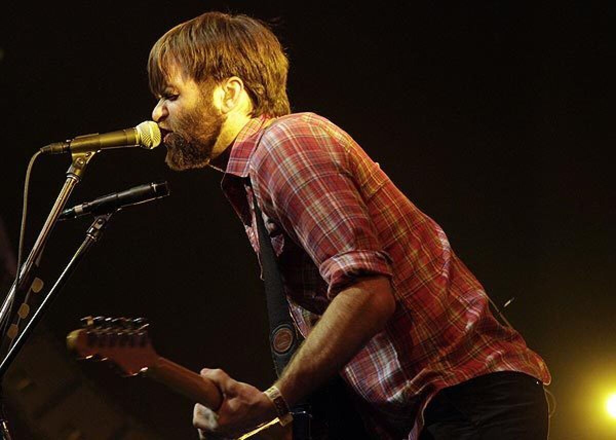 Benjamin Gibbard of Death Cab for Cutie. The band has a new album "Kintsugi" out in March.