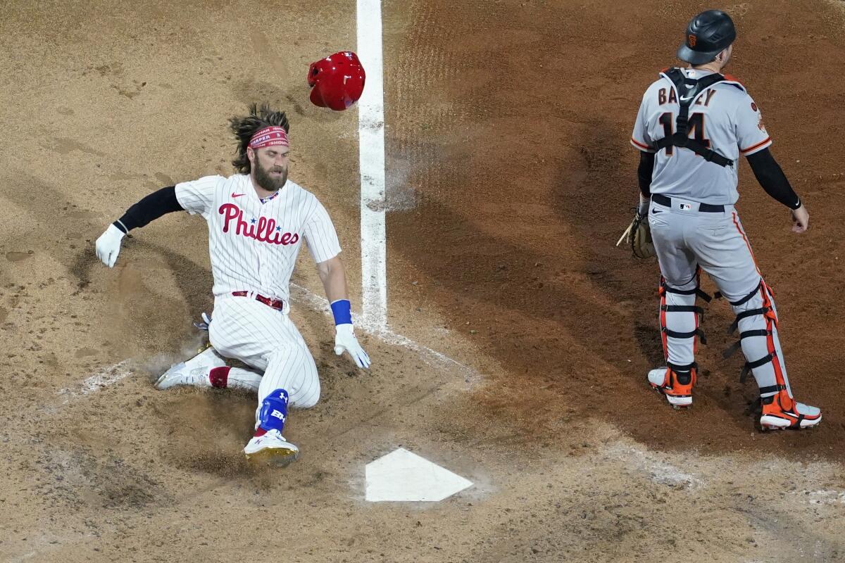 Philadelphia Phillies' Aaron Nola plays during a baseball game