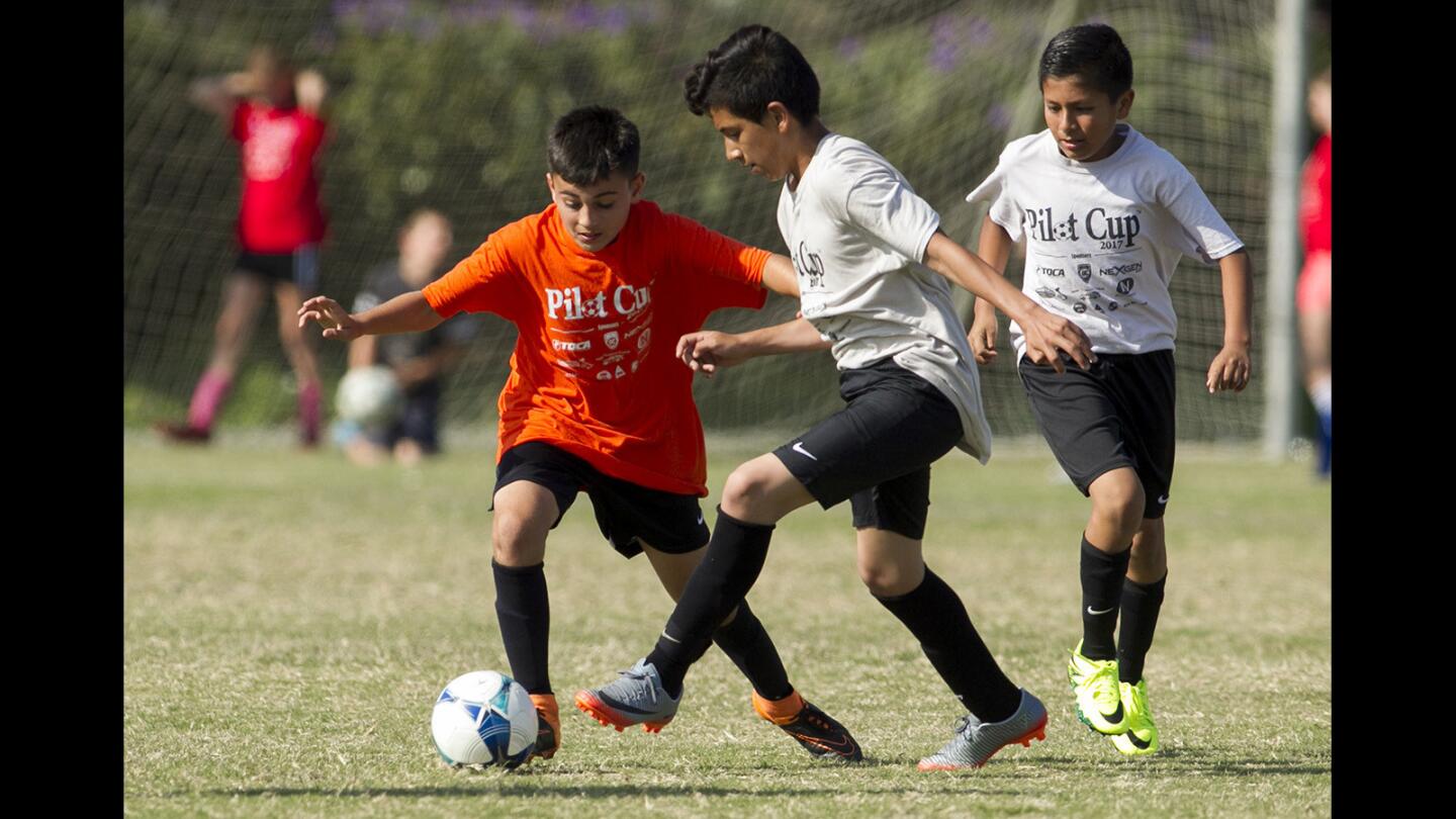 Photo Gallery: Davis Magnet vs. Whittier in a boys' 5-6 Gold Division Daily Pilot Cup game
