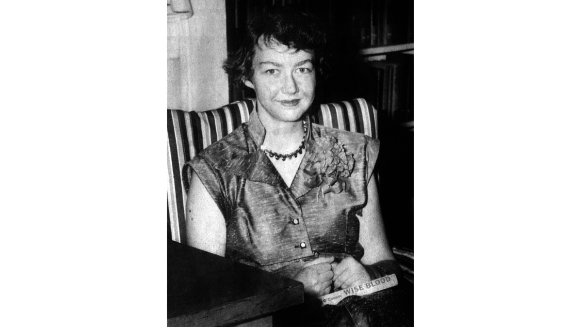 Flannery O'Connor, with her book "Wise Blood" in 1952, would have been 90 Wednesday.