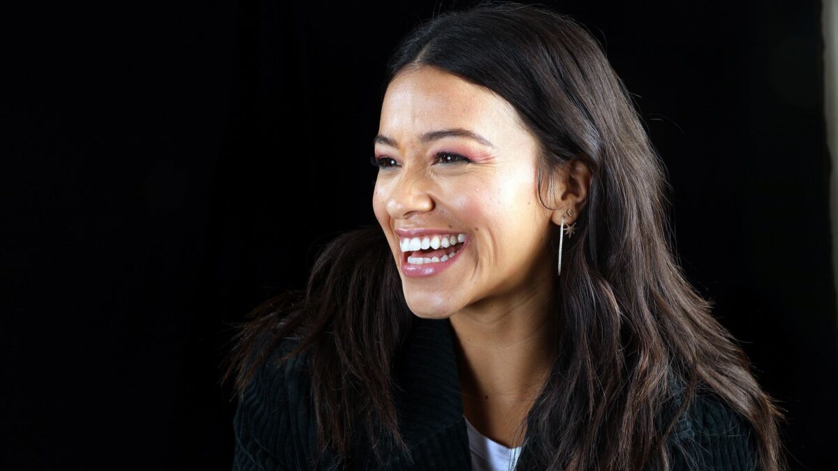 Actress Gina Rodriguez has a busy year ahead, including starring in "Miss Bala."