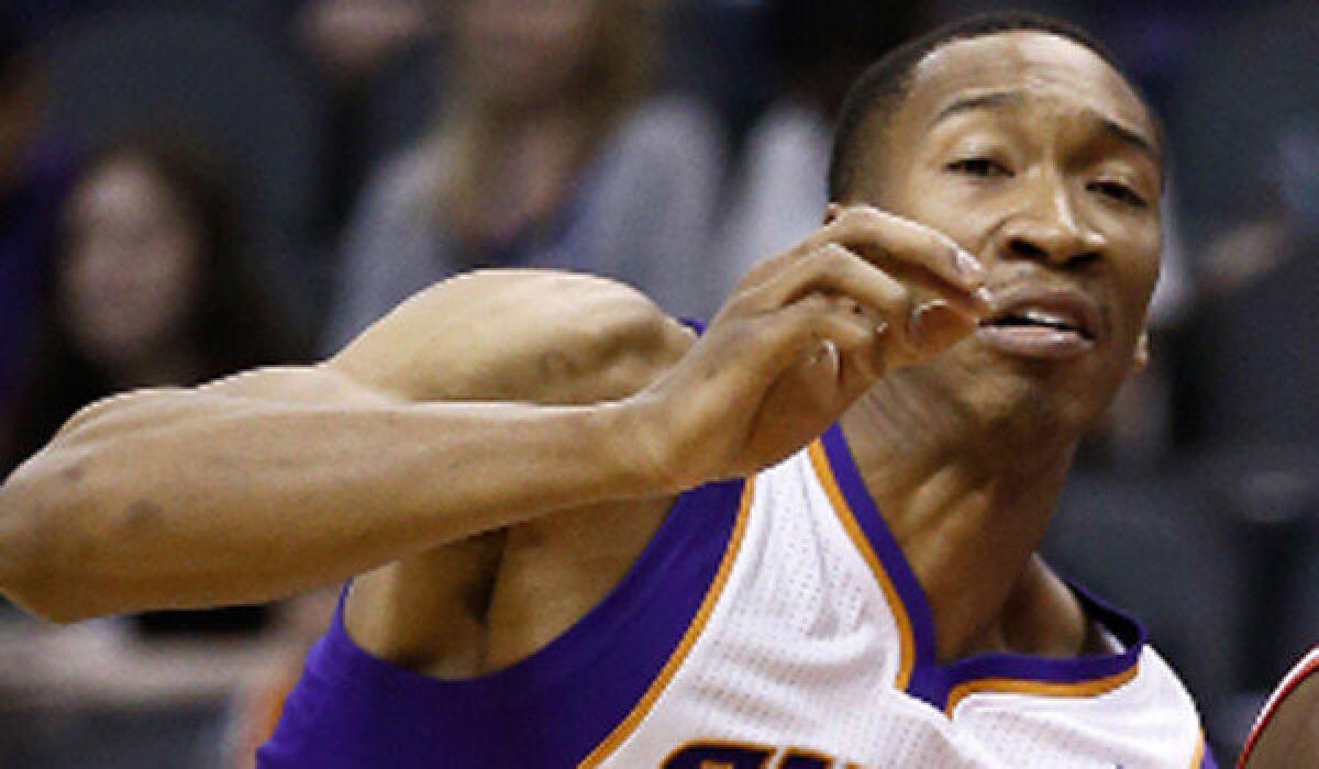 Wesley Johnson has played three NBA seasons, including last year with the Phoenix Suns. The fourth overall pick in the 2010 draft signed with the Lakers in the off-season.