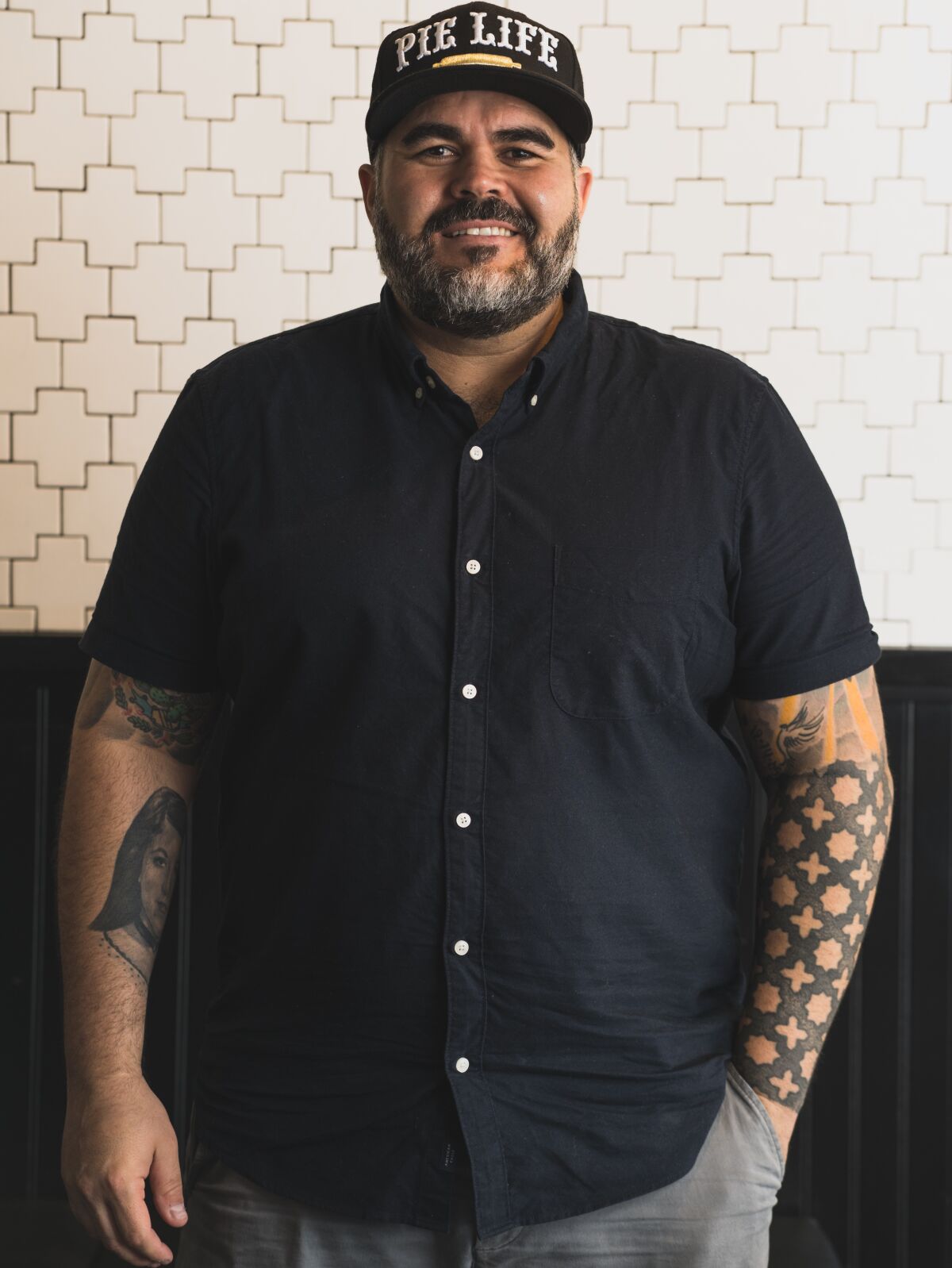 Steven Torres, co-founder, co-owner and director of operations of Pop Pie Co. and Stella Jeans.