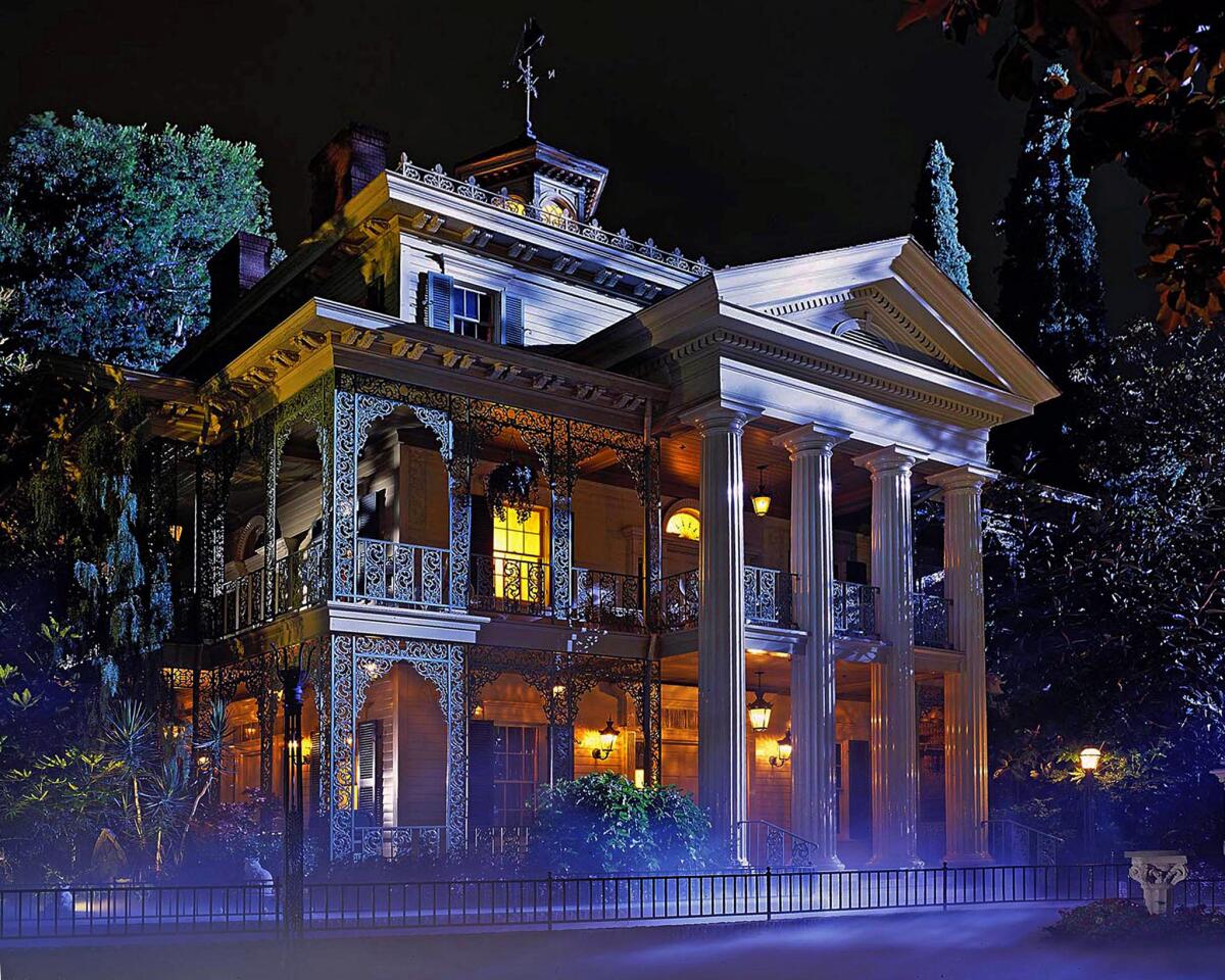This New Orleans Square attraction opened August 9, 1969 and is the home of 999 happy haunts - but there is "always room for one more" as DIsneyland park guests take a spirited tour aboad their doom-buggy.
