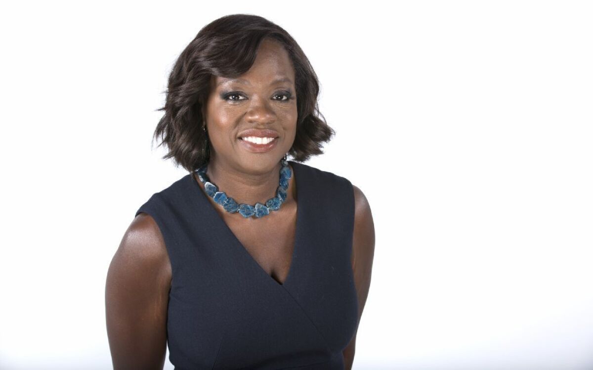 Viola Davis is in the running for supporting actress for her turn in "Fences."