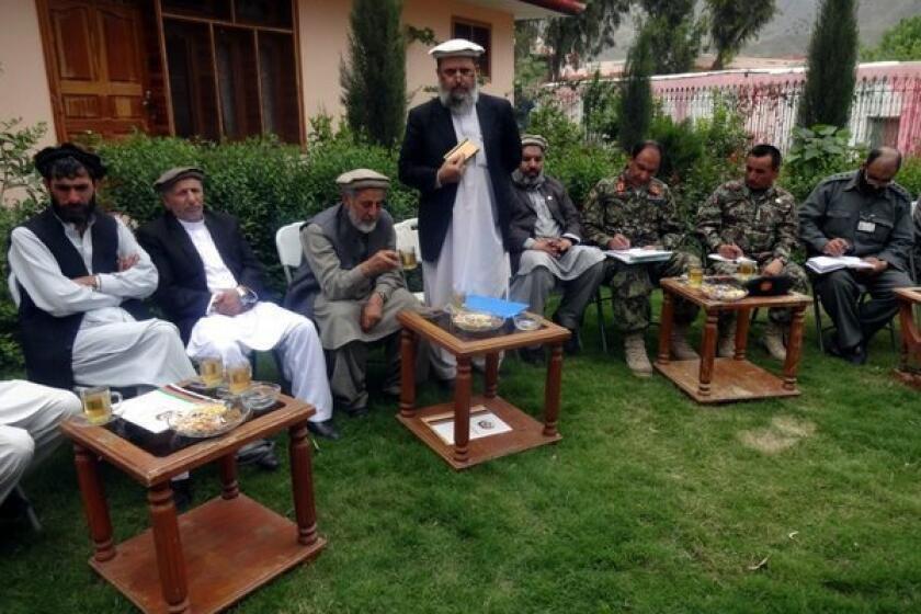 A delegation sent by Afghan President Hamid Karzai visits Kunar province to investigate reports that civilians were killed during a weekend airstrike by U.S.-led forces.