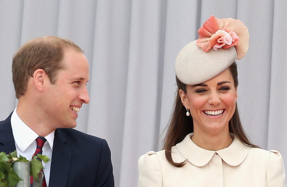 William and Catherine, seen last August, are marking their fourth wedding anniversary as they await their second child.