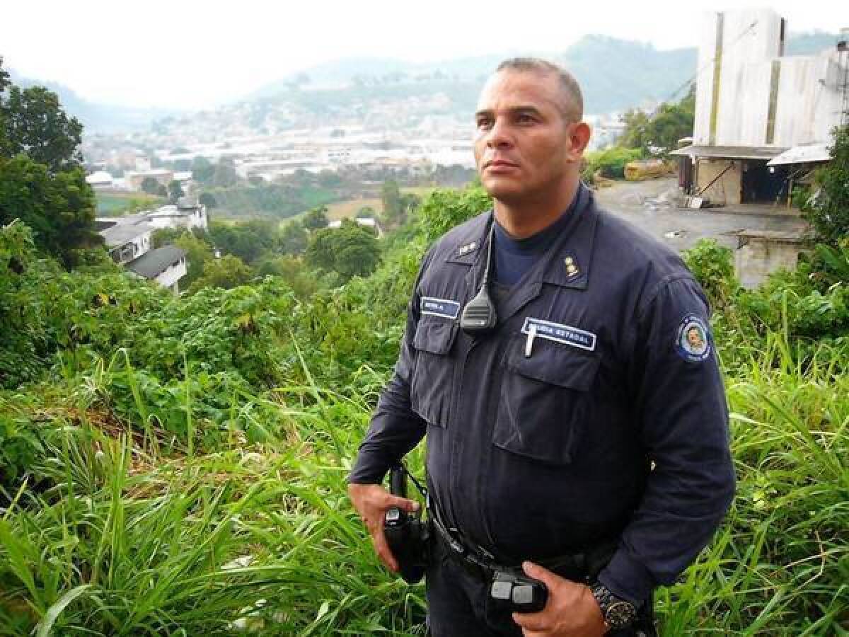 Squad commander Alexander Reyes is among the Venezuelan police officers coming under increasingly deadly fire from gang members and hardened criminals in Caracas.