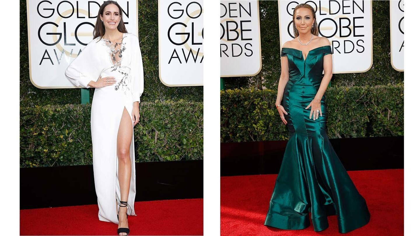 Golden Globe arrivals