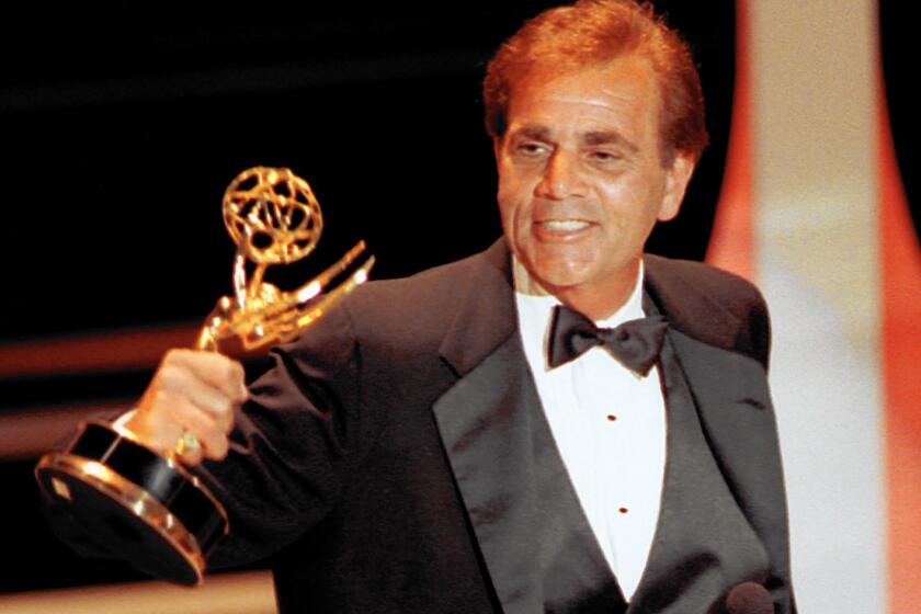 Actor Alex Rocco won a 1990 Emmy for his role as a smarmy talent agent in the short-lived sitcom “The Famous Teddy Z.” But he was best known as Moe Greene in "The Godfather."