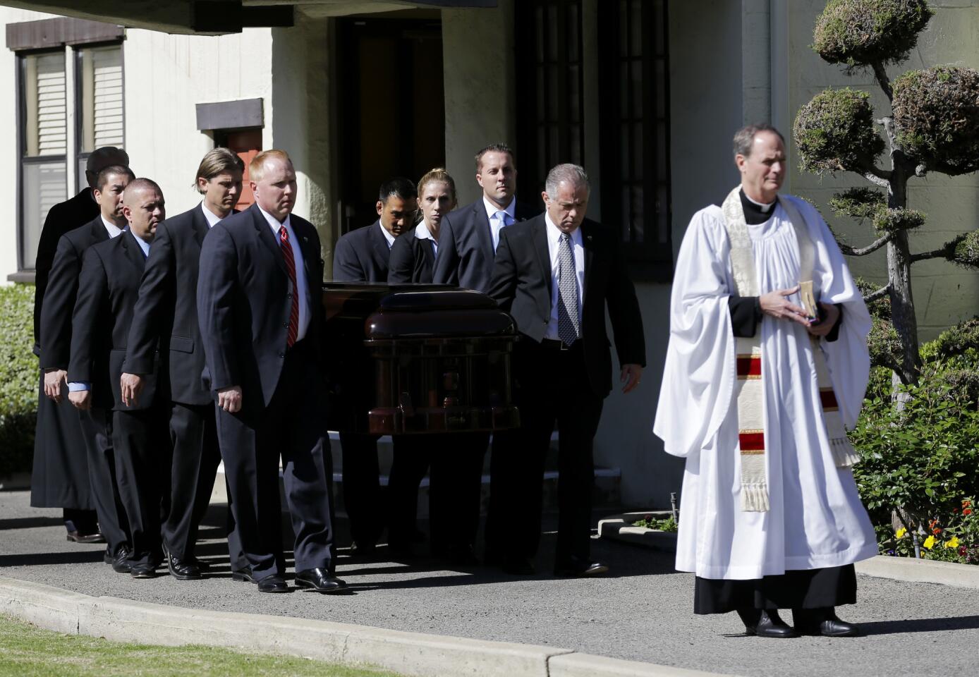 Nancy Reagan's funeral