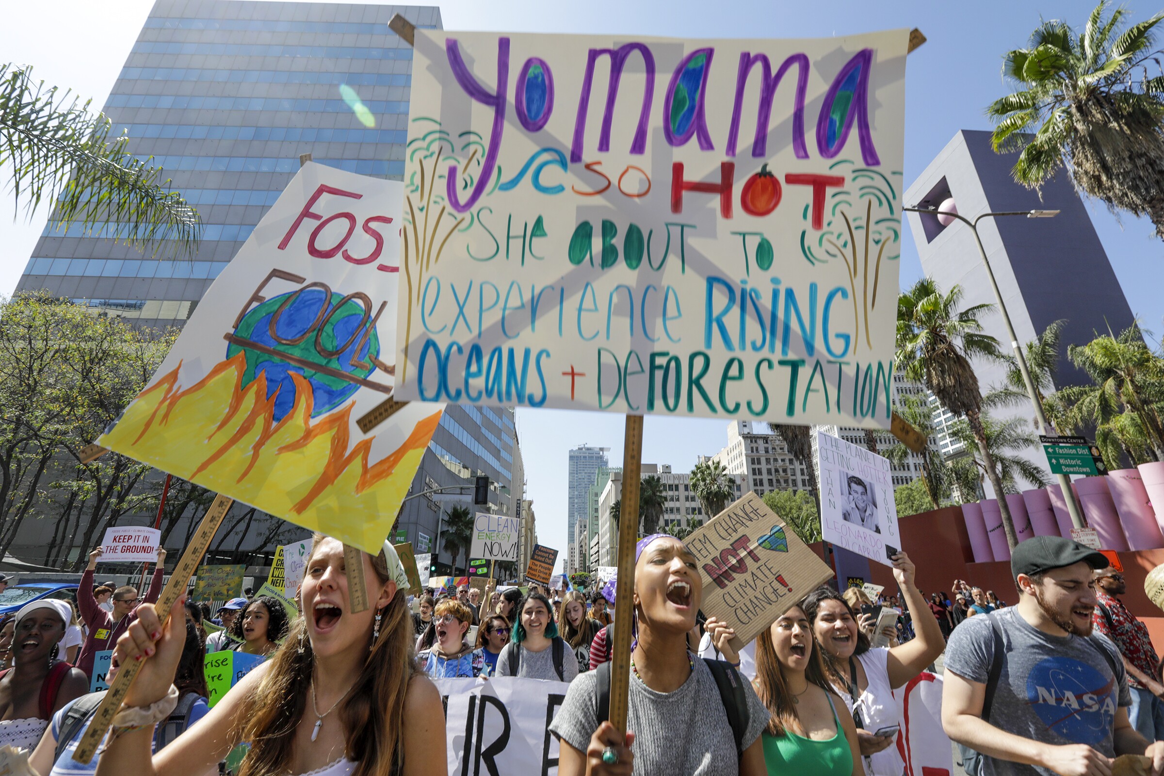 Global Climate Strike Los Angeles Students Speak Their Minds On