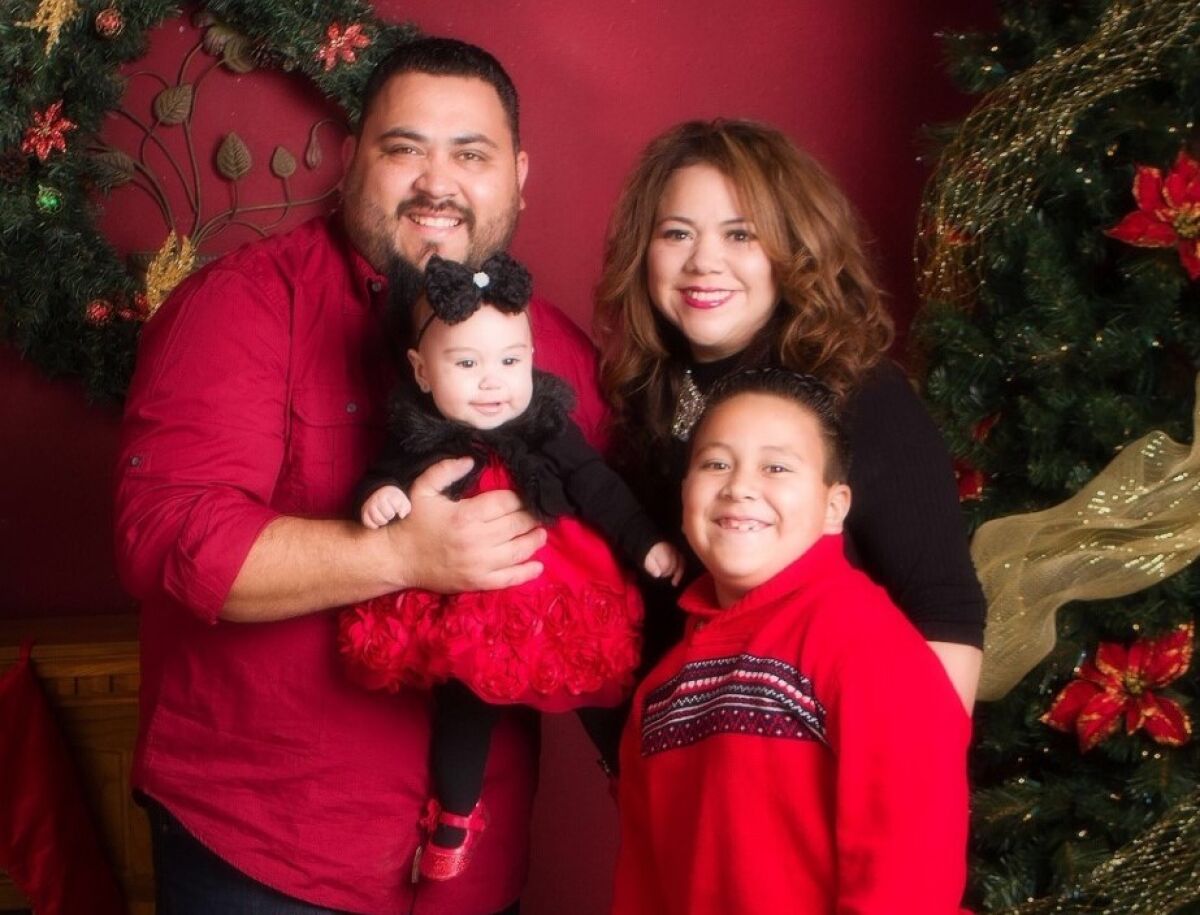 A Martinez family photo