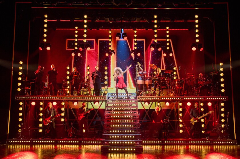 The Broadway production of "Tina: The Tina Turner Musical."