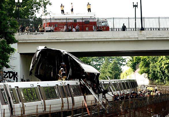D.C. rail collision