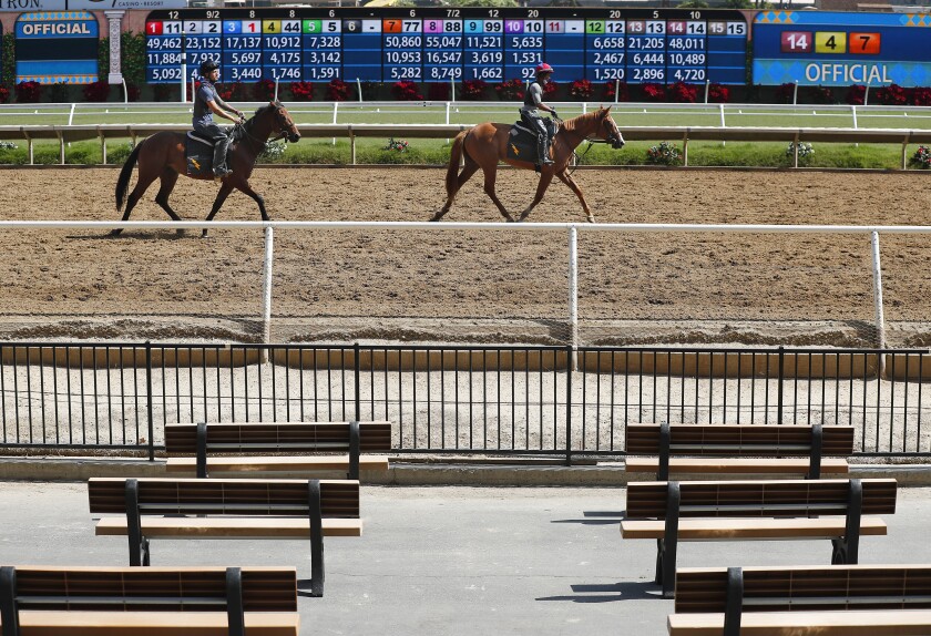 The Del Mar Thoroughbred Club will have a different look for opening day. 