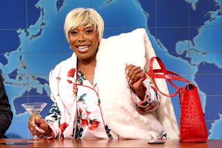 Anchor Michael Che and Ego Nwodim as Rich Auntie with No Kids during Weekend Update on Saturday, December 16, 2023