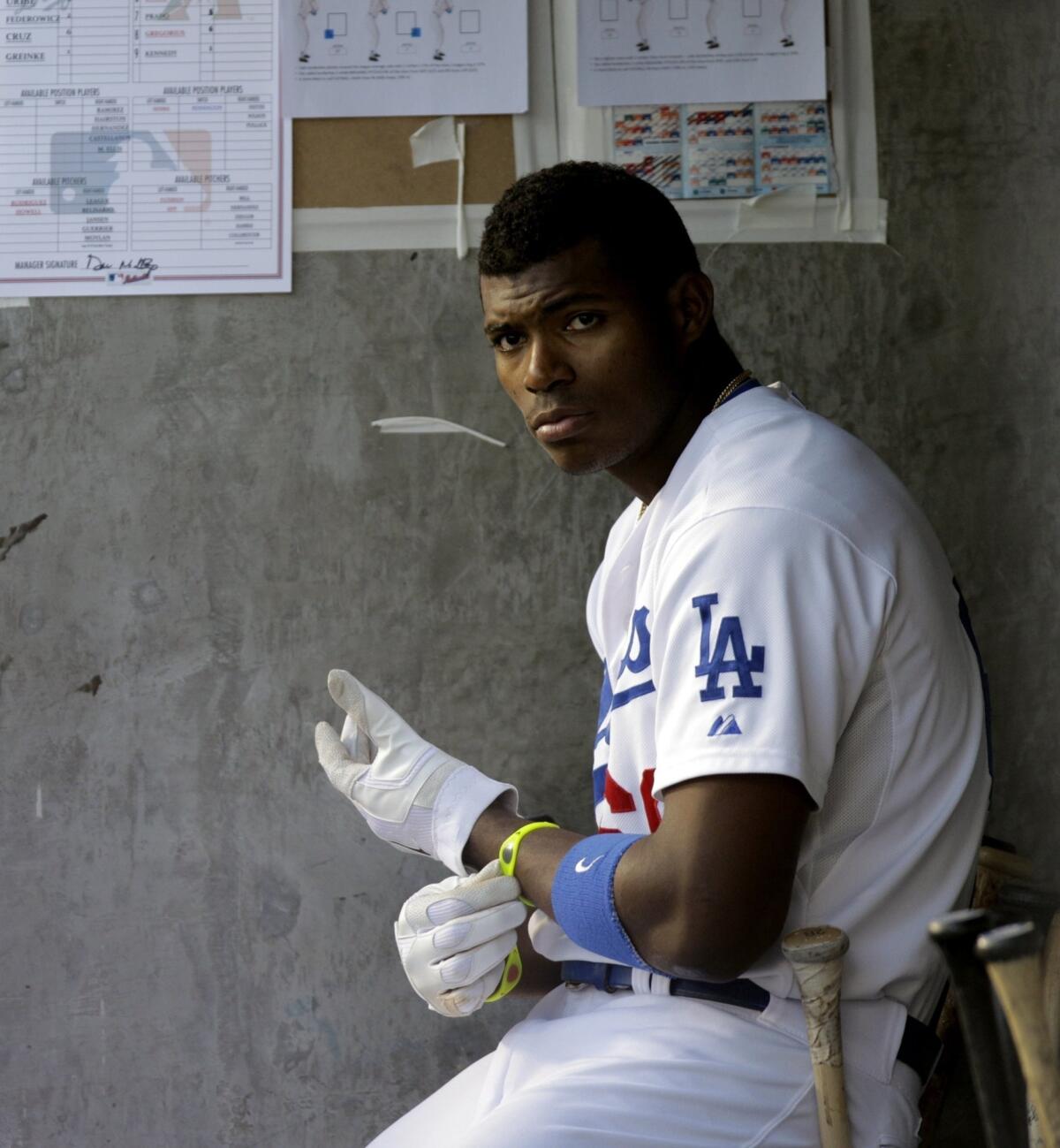 Dodgers right fielder Yasiel Puig had a remarkable first season in Los Angeles, but it wasn't enough to earn him the 2013 National League rookie of the year award.