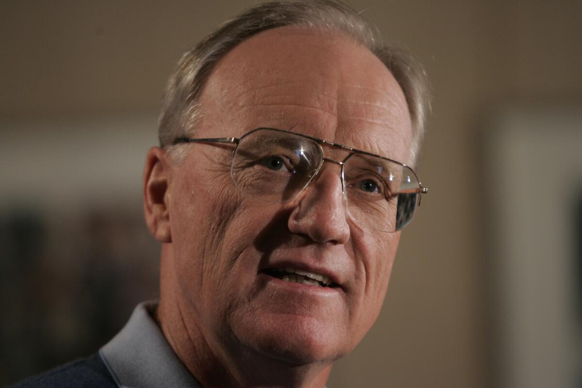 Marty Schottenheimer, coach of the San Diego Chargers speaks at a news conference on Wednesday, Jan. 17, 2007.