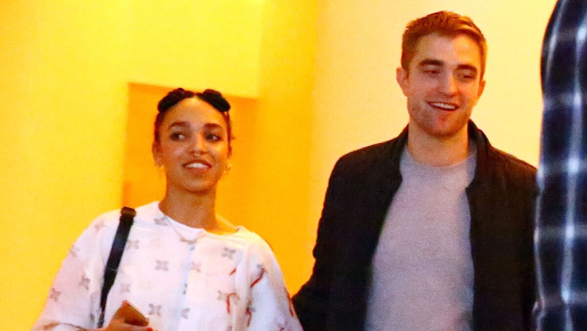 Singer FKA Twigs and Robert Pattinson are rumored to be engaged after T-Pain's April Fools' prank.