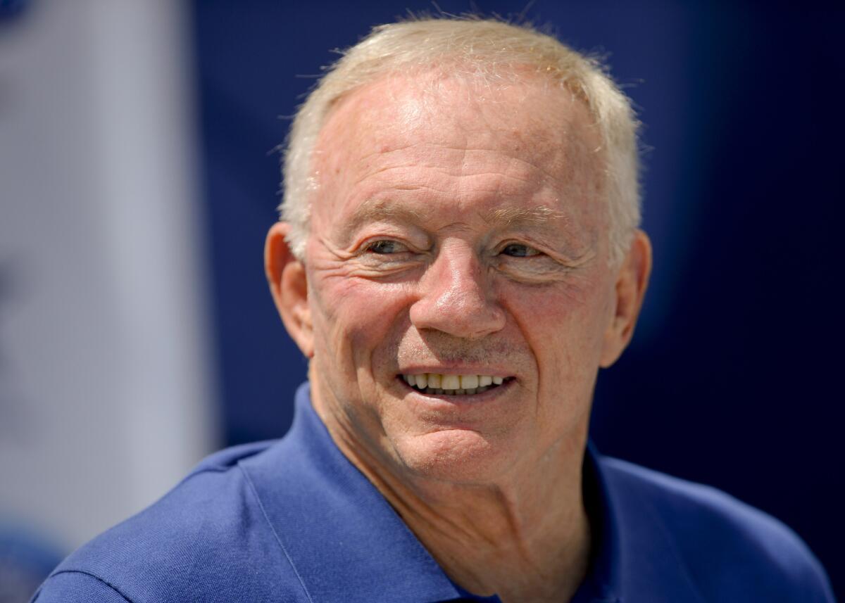 Jerry Jones would need a really large wallet to hold $3.2 billion.