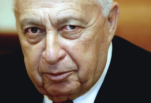Ariel Sharon: The Israeli Prime Minister attends an official meeting at his Jerusalem office December 15 in 2003.