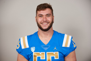 UCLA offensive lineman Cole Thomas.