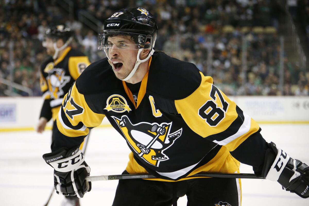 Penguins center Sidney Crosby (87) is in the midst of a hot streak of play.
