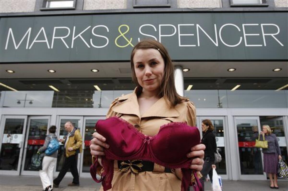 Women challenge Marks & Spencer bra pricing policy - The San Diego  Union-Tribune