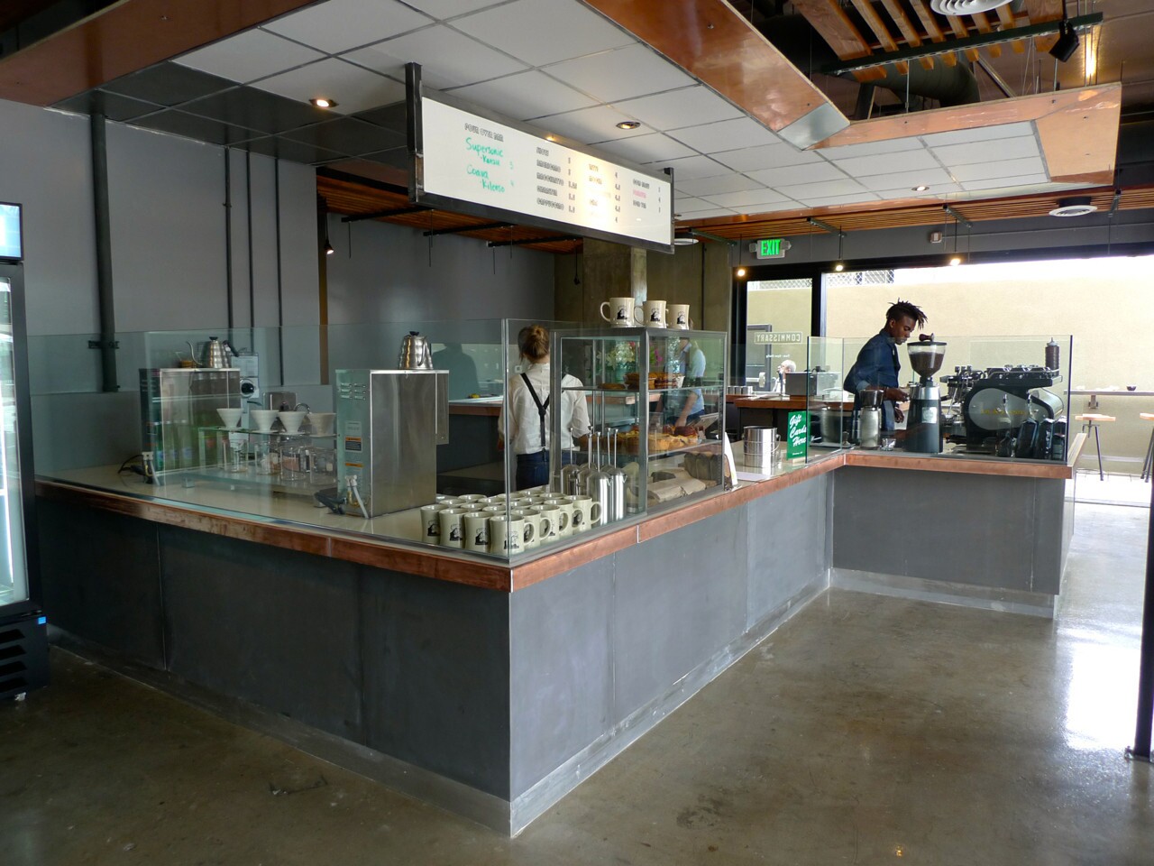 Caffeine Update Coffee Commissary Now Open In Palms Los Angeles Times