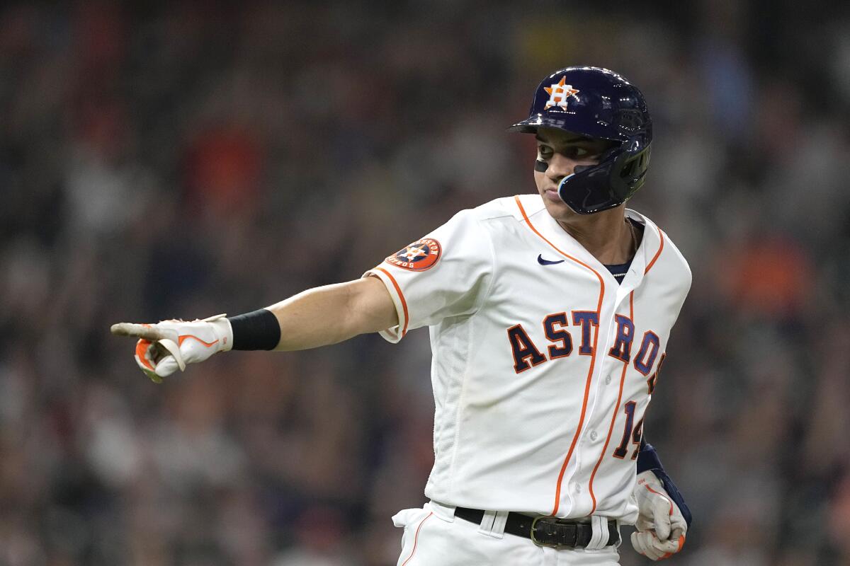 21 JUN 2014: Jose Altuve of the Astros during the regular season