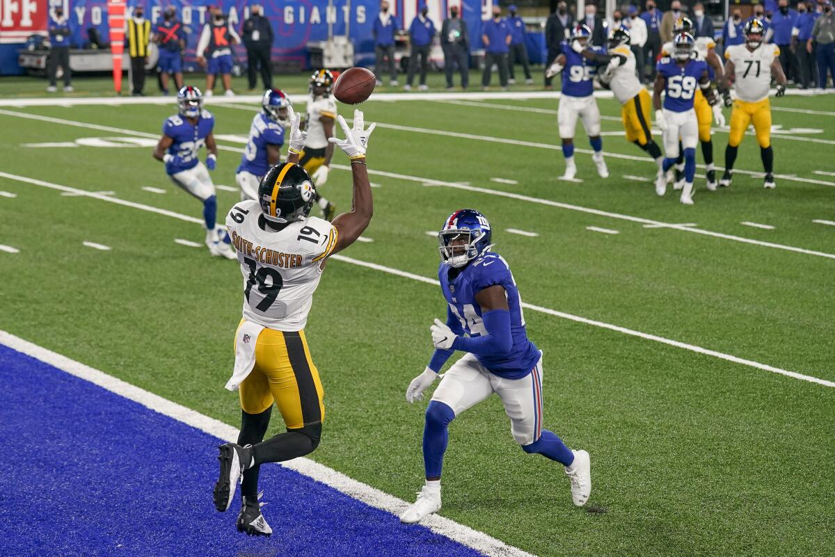 Defense, Snell, Big Ben carry Pittsburgh over Giants 26-16 - The San Diego  Union-Tribune