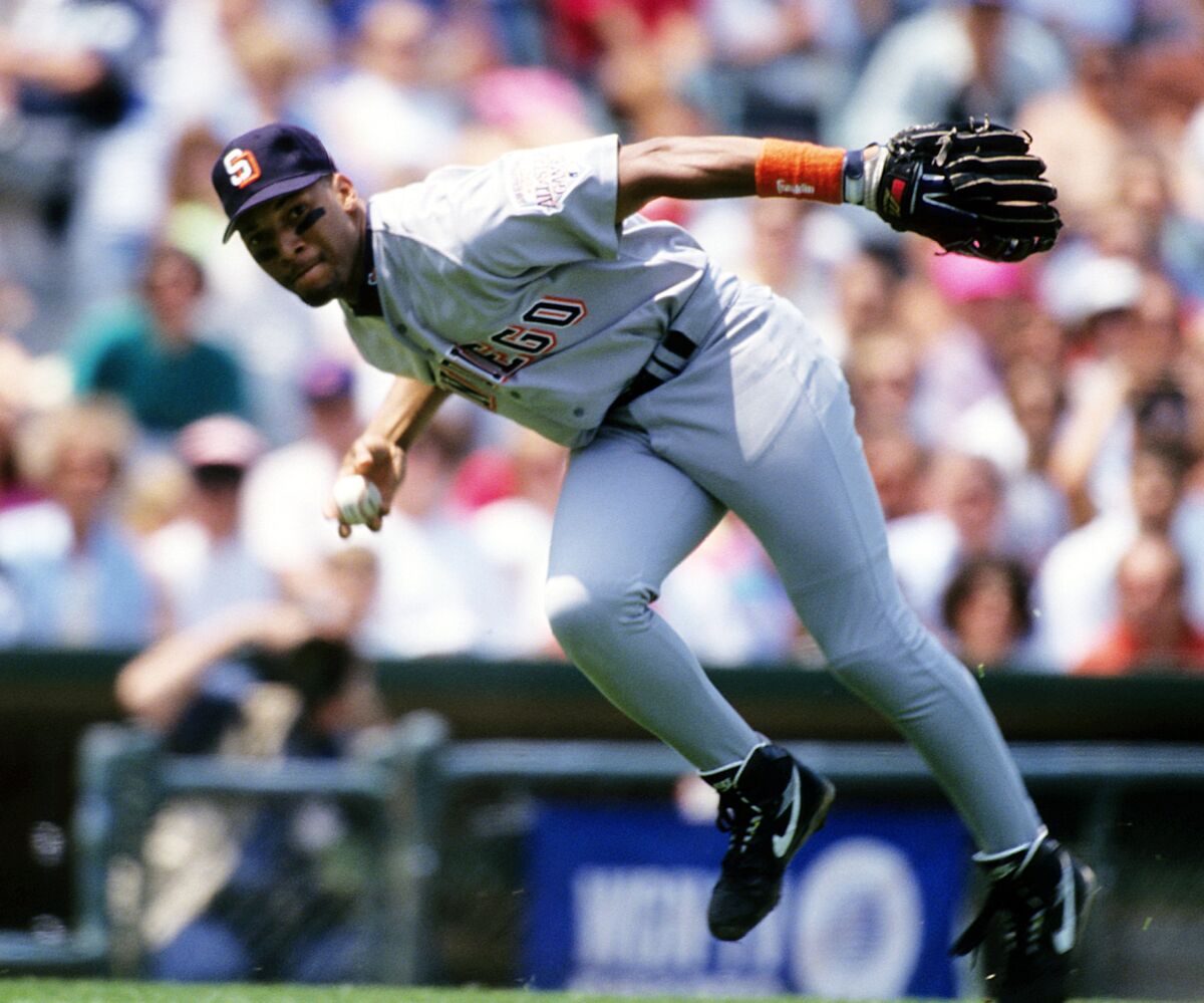 Gary Sheffield of the San Diego Padres 