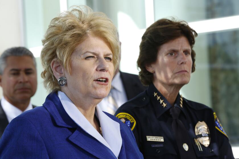 San Diego Dist. Atty. Bonnie Dumanis, left, has been subpoenaed to testify at the trial of a Mexican tycoon