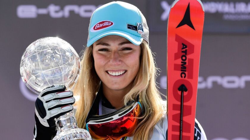 Mikaela Shiffrin Earns Another World Cup Record With 40th Career Win In Slalom Los Angeles Times 0673