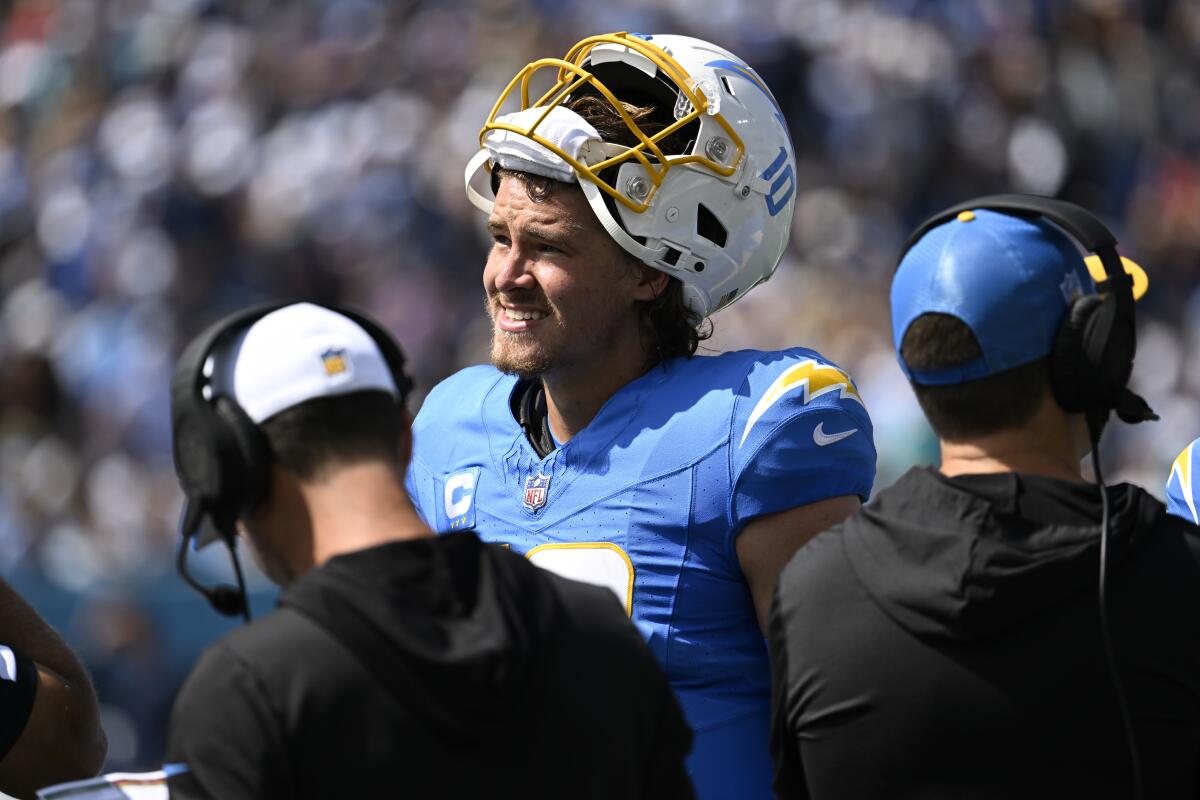 Justin Herbert looking to clinch first playoff berth for Los Angeles  Chargers 