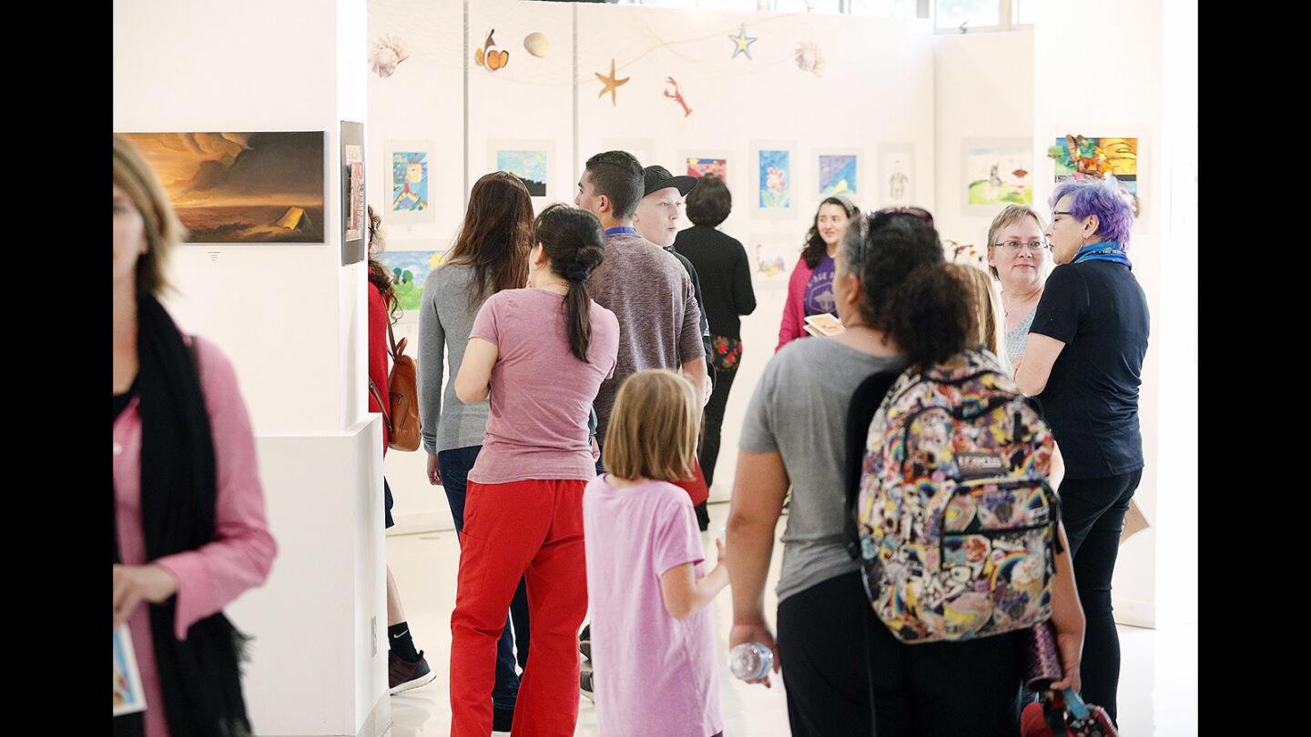Photo Gallery: Shell-A-Brate the Arts! youth art expo 2018 at Betsy Lueke Creative Arts Center in Burbank