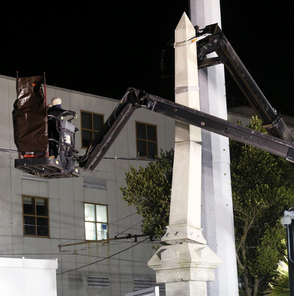 APTOPIX Confederate Statues New Orleans