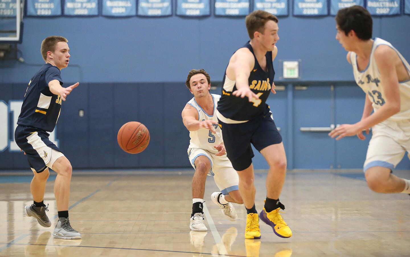 Photo Gallery: Corona del Mar vs. Crean Lutheran in boys’ basketball