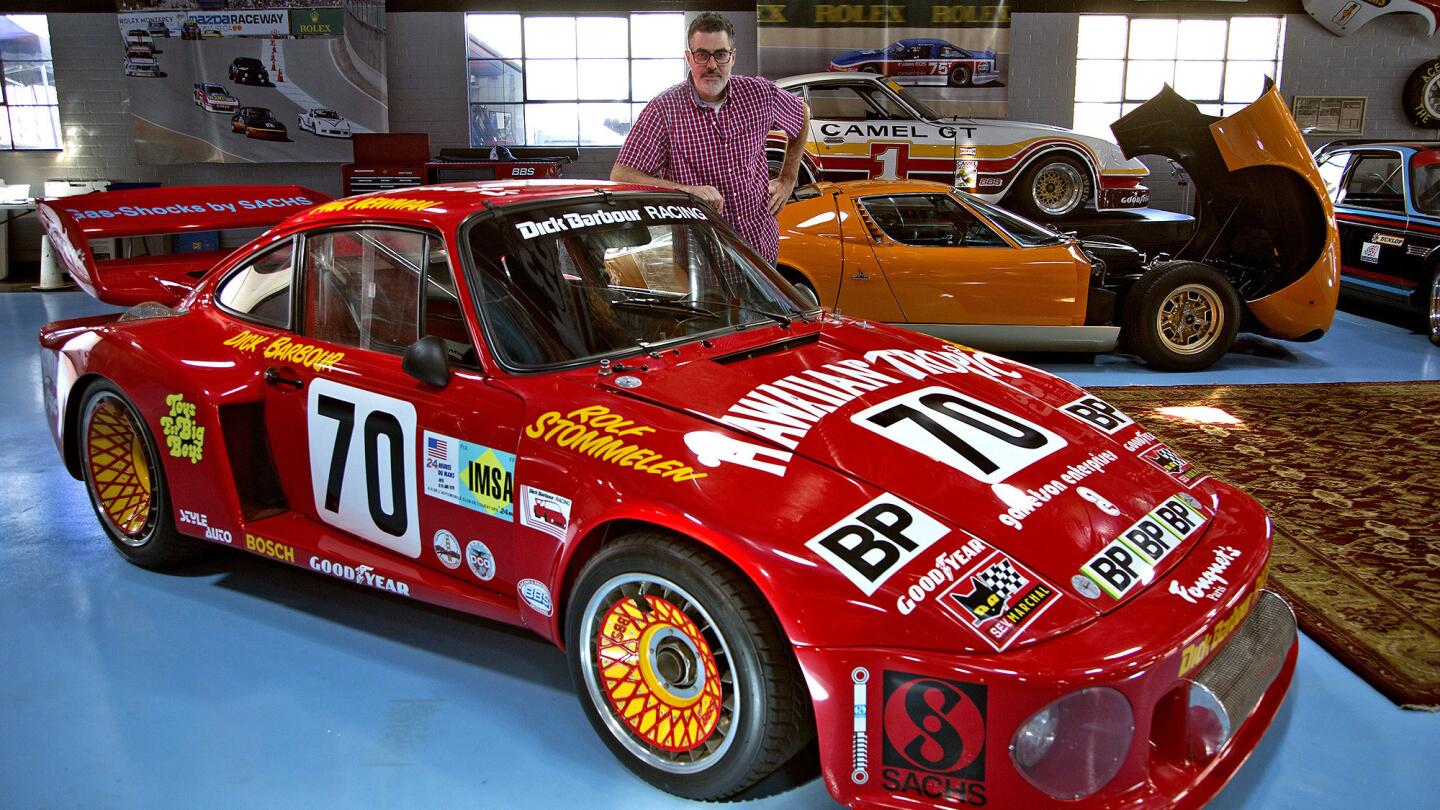 Adam Carolla's latest car acquisition is this $4.4-million 1979 Porsche 935 driven by Paul Newman in the 1979 24 hours of Le Mans, winning in its class and finishing second overall.