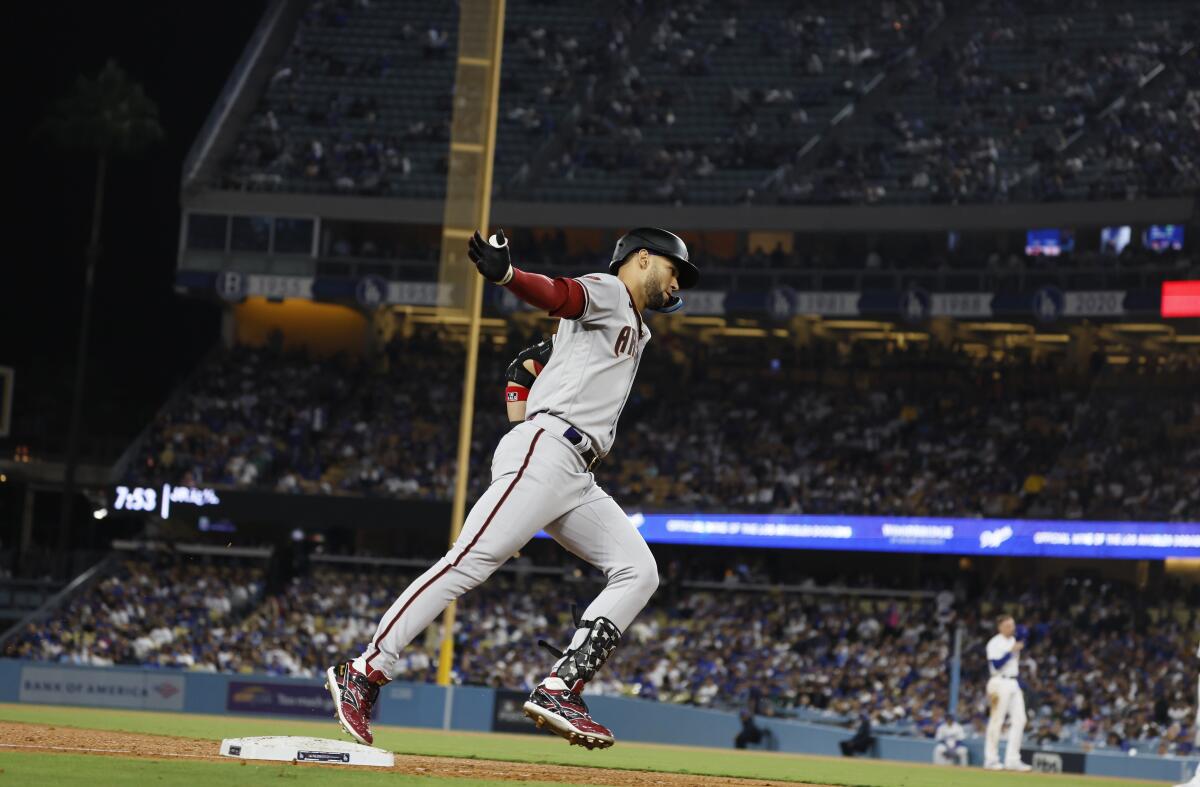 Dodgers waste chances in NLDS Game 2 loss to the Diamondbacks - Los Angeles  Times