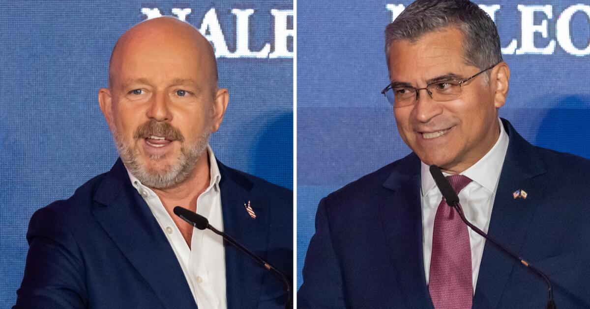 In the accompanying talks in LA, Becerra and Hilton gave a preview of November In the accompanying talks in LA, Becerra and Hilton gave a preview of November