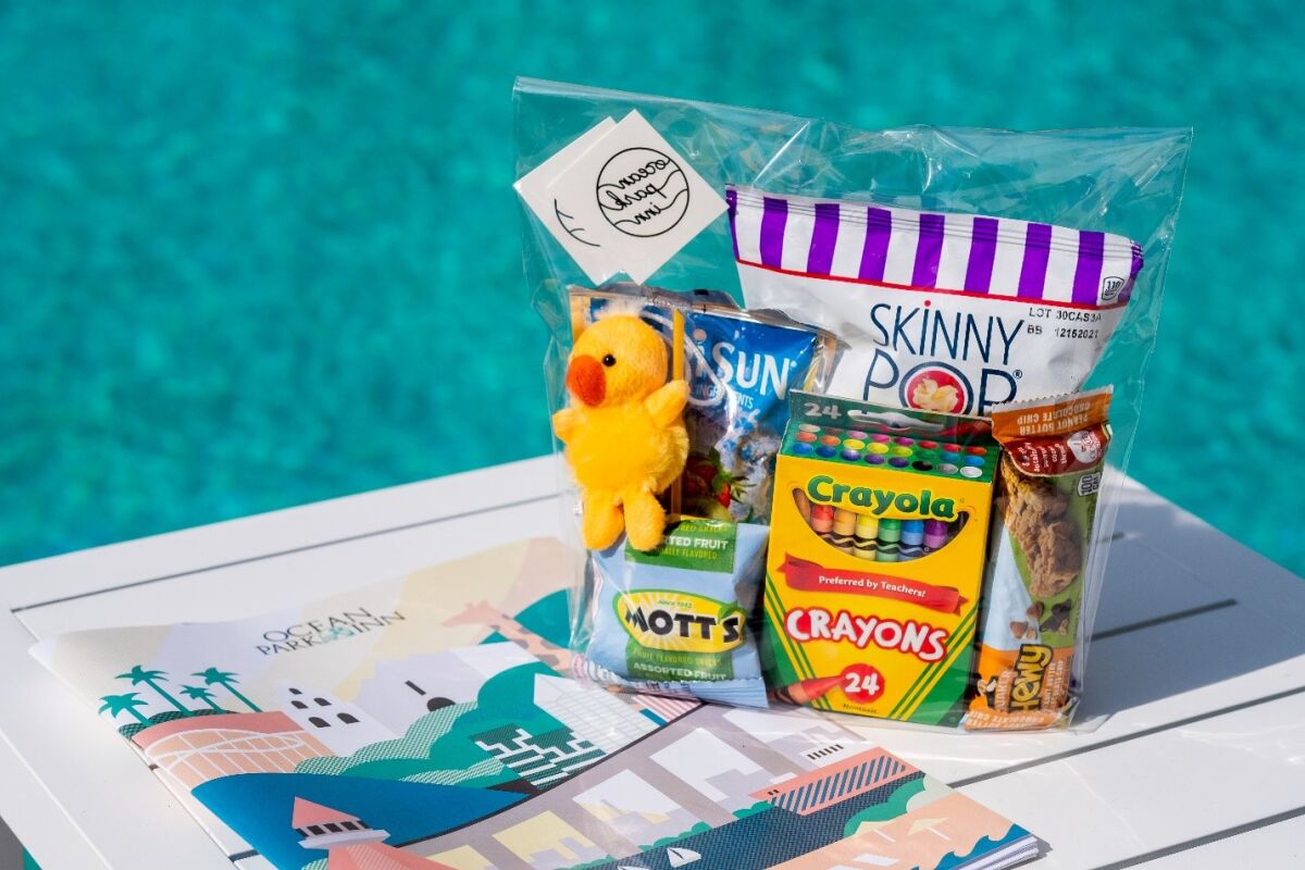 Through the month of October, Ocean Park Inn is offering a family discount and giving kids a Welcome Goodie Bag.