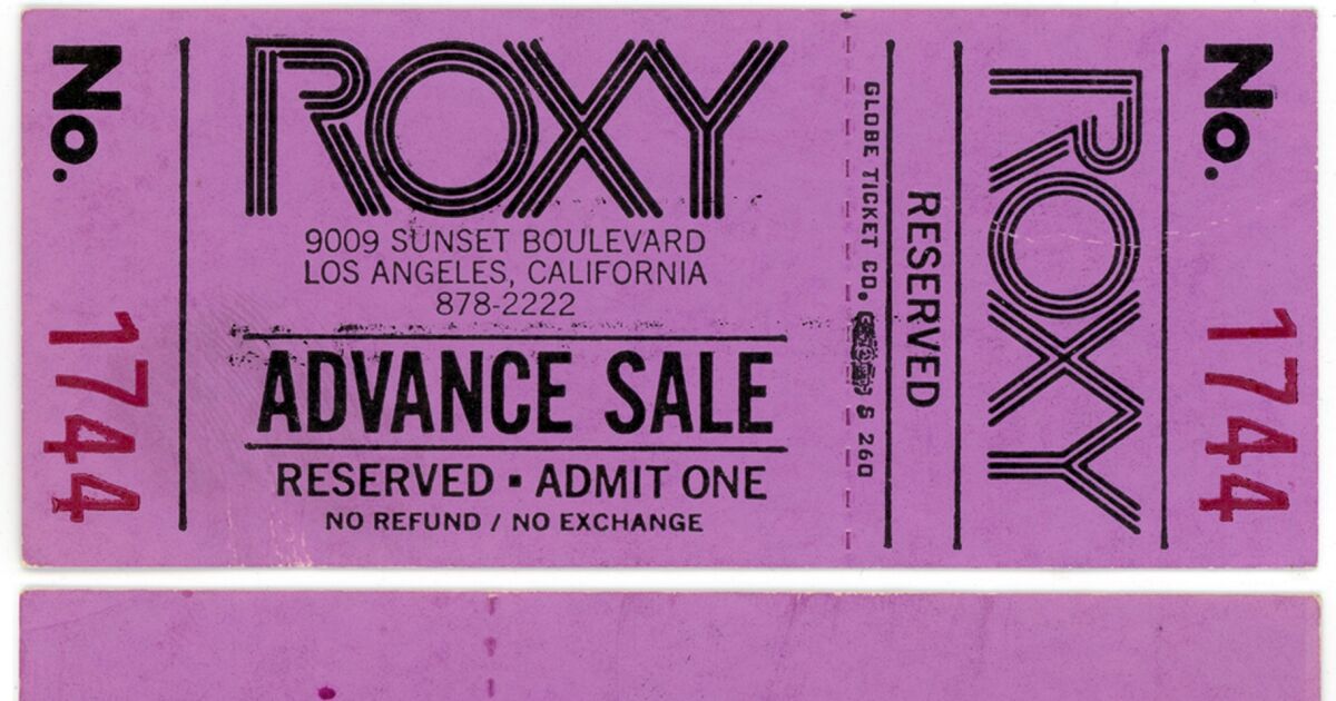 Reader letters: The Roxy and the debate over 'Sound of Freedom' - Los ...