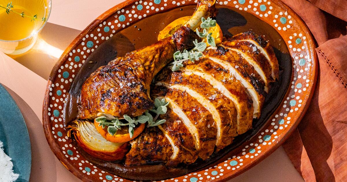 Roasted Turkey With Mole-Inspired Spice Rub