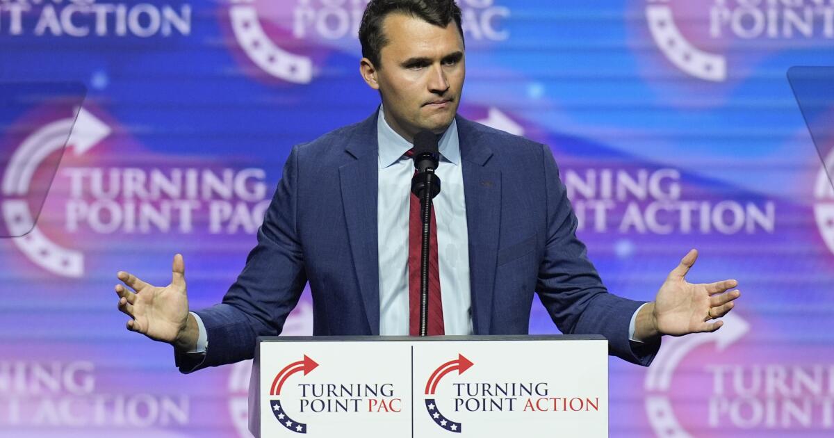 Conservative commentator Charlie Kirk shot at Utah Valley University event