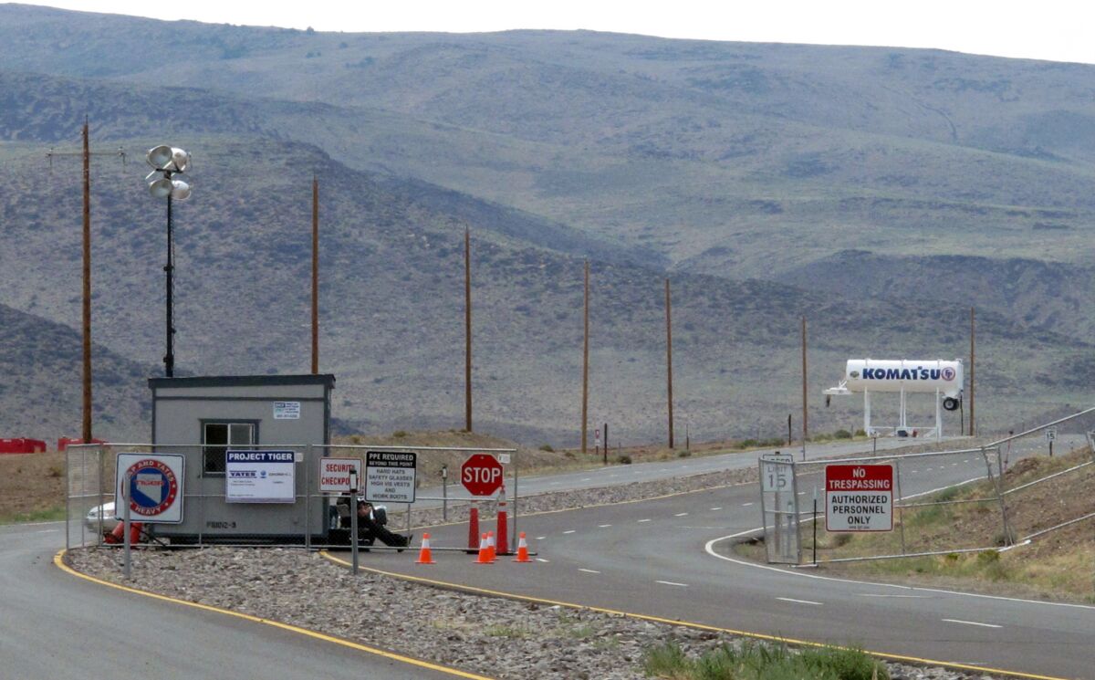 Tesla has selected this site in Nevada for a massive, $5-billion factory to pump out batteries for a new generation of electric cars.