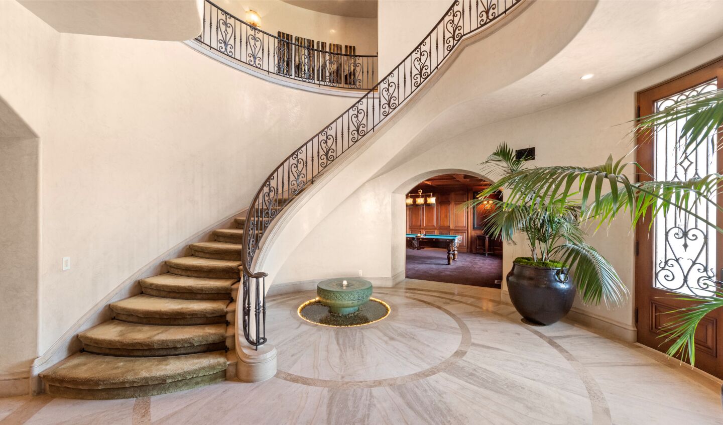 The foyer.